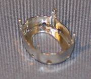 Metallkessel oval 18 x 13 mm