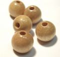 Holzperle natur 12mm