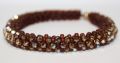 A0018B Glitzerstreifen Kit Brown