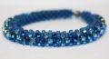 A0018B Glitzerstreifen Kit Blue